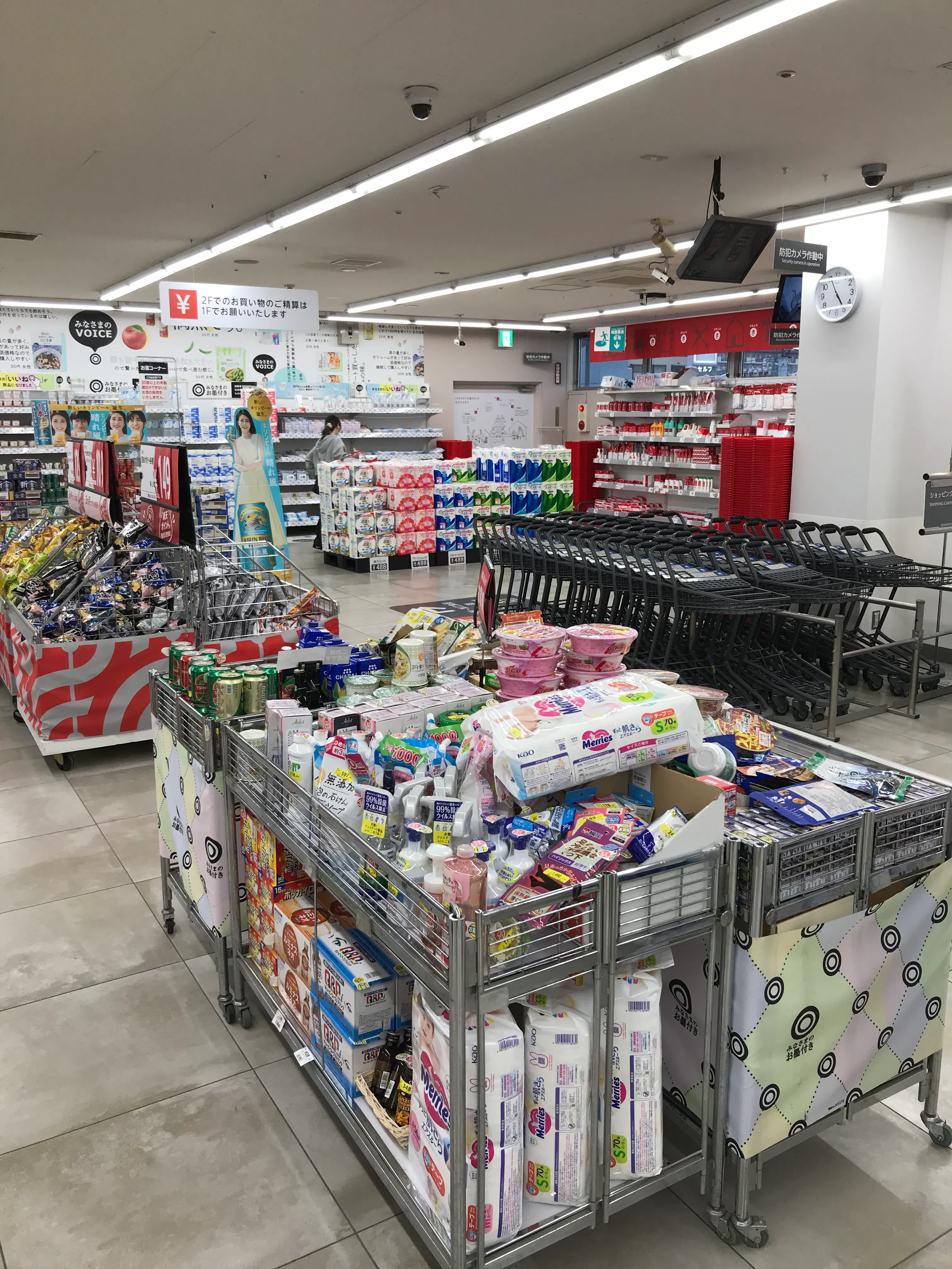 【西友　新浜店】2階催事場　ポップアップストア(物販、食物販)やプロモーション用途に最適なスーパー店内催事イベントスペース