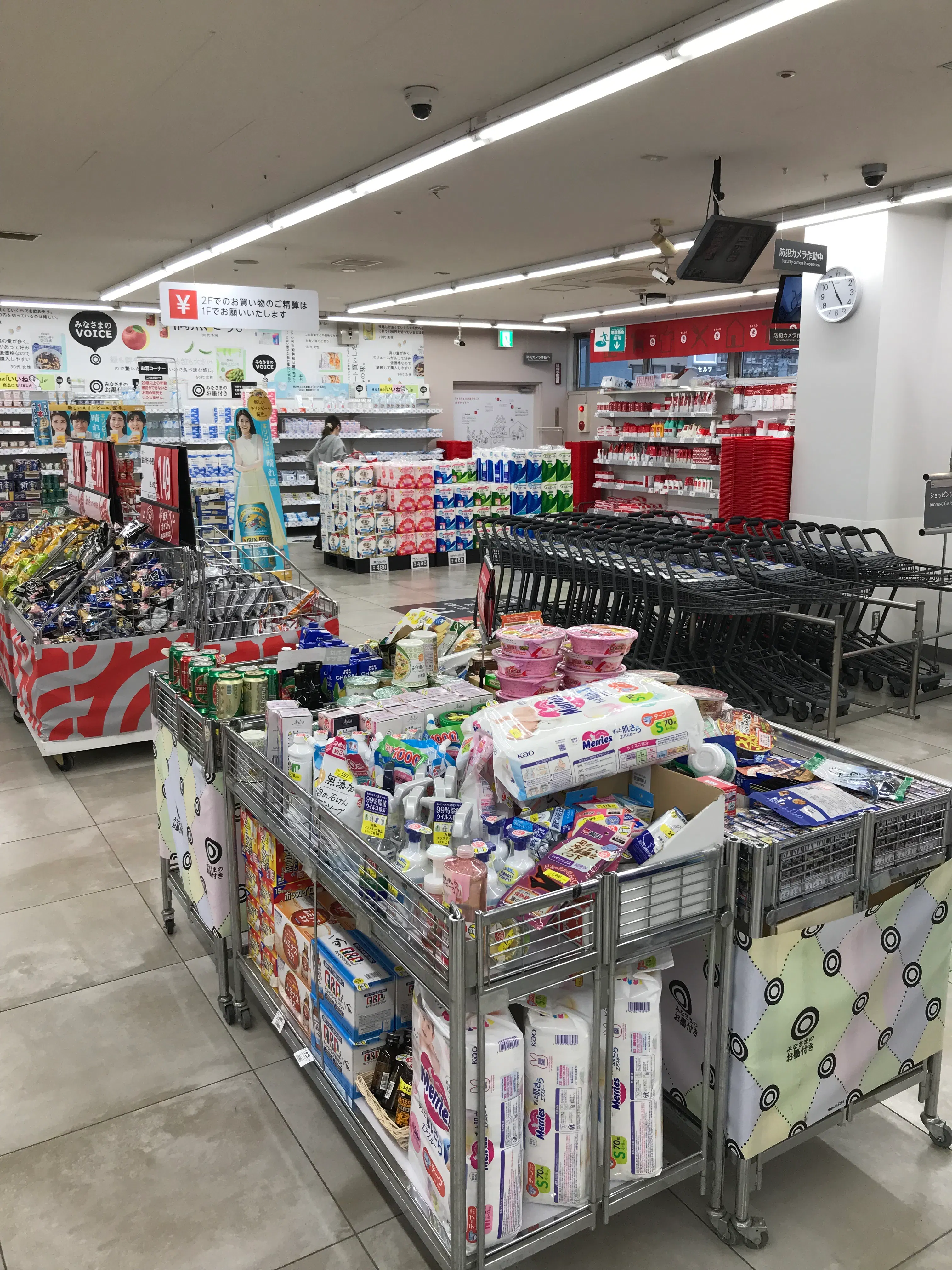 【西友　新浜店】2階催事場　ポップアップストア(物販、食物販)やプロモーション用途に最適なスーパー店内催事イベントスペース