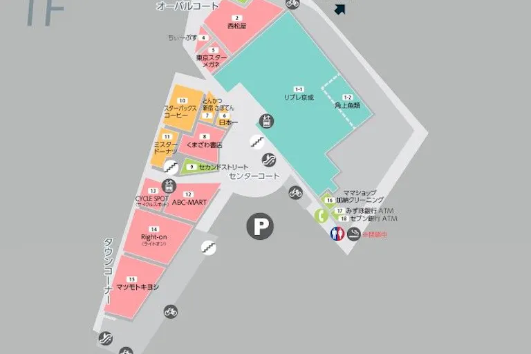 【LaLaテラス南千住】1階 センターコートの画像5