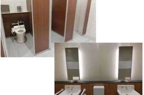 【イオンモール天童】モール内広告 化粧室