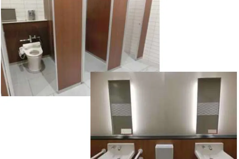 【イオンモール天童】モール内広告 化粧室