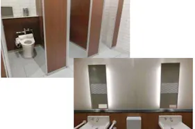 【イオンモール天童】モール内広告 化粧室