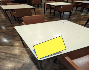 【イオンモール堺北花田】モール内広告 フードコートステッカーの画像