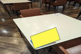 【イオンモール堺北花田】モール内広告 フードコートステッカー