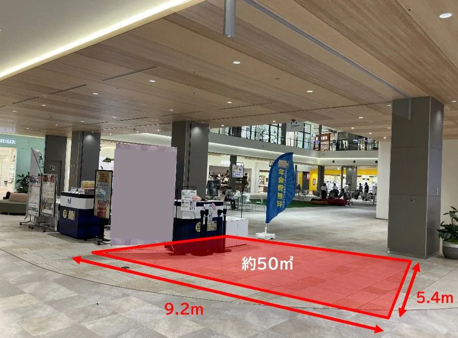 【ららぽーと門真・三井アウトレットパーク 大阪門真】1階 中央エリア東側(PLAZA横)（1-5）