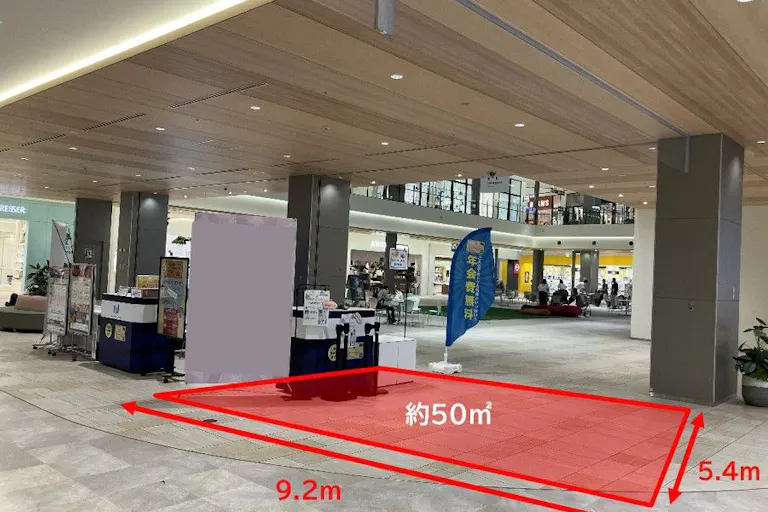 【ららぽーと門真・三井アウトレットパーク 大阪門真】1階 中央エリア東側(PLAZA横)(1-5)の画像2