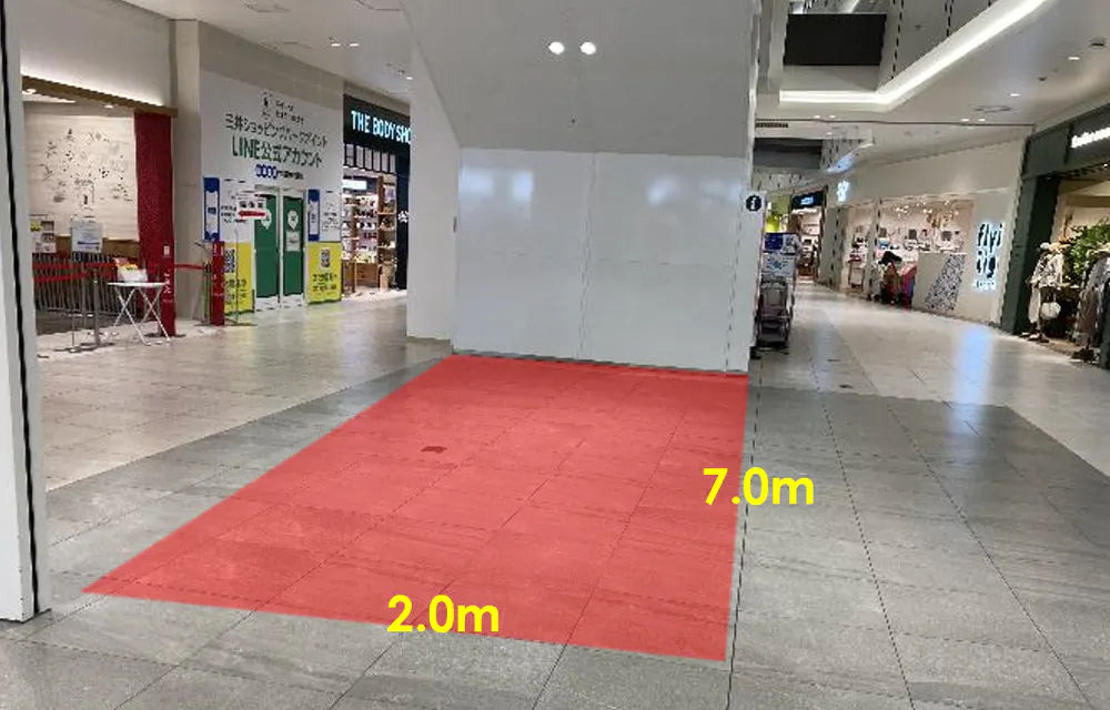 【ららぽーと沼津】1階 北西スペース