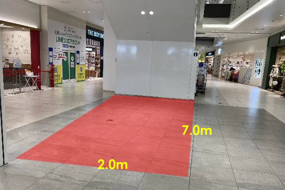 【ららぽーと沼津】1階 北西スペース