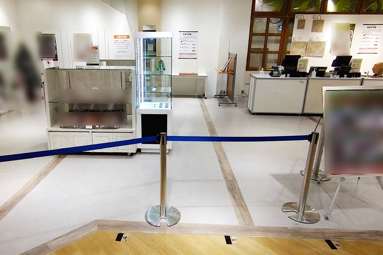 神戸マルイ 5階 カレンダリウムc02 ショップカウンター