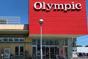 【オリンピック 千葉東店】プロモーションに利用可能な店内食品フロア側入口脇スペース