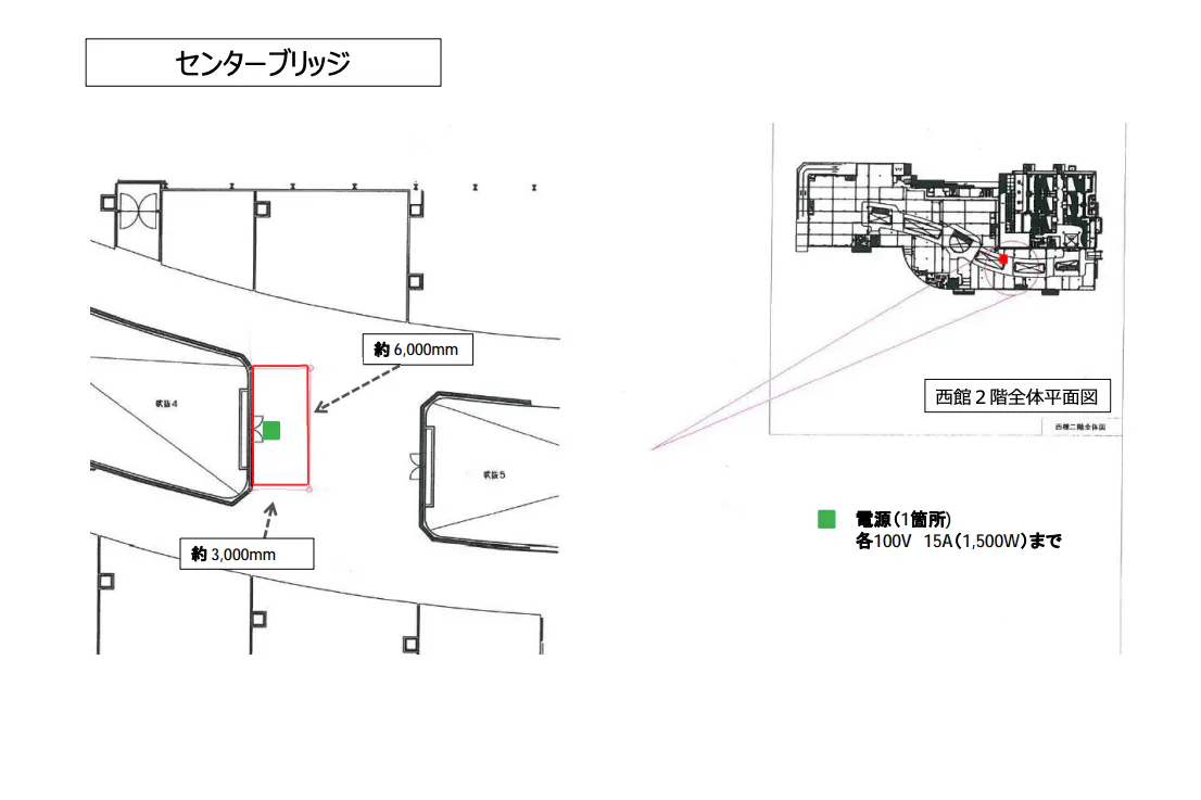 【イオンモール日吉津*】西館2F センターブリッジ
