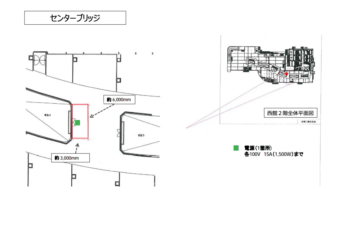 【イオンモール日吉津*】西館2F センターブリッジ