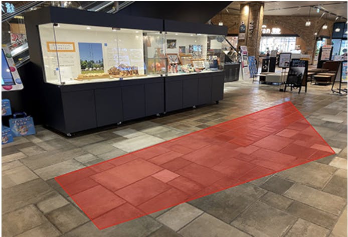 【イオンモール松本】風庭1F　エスカレーター中央部（炙り牛たん万前）の画像