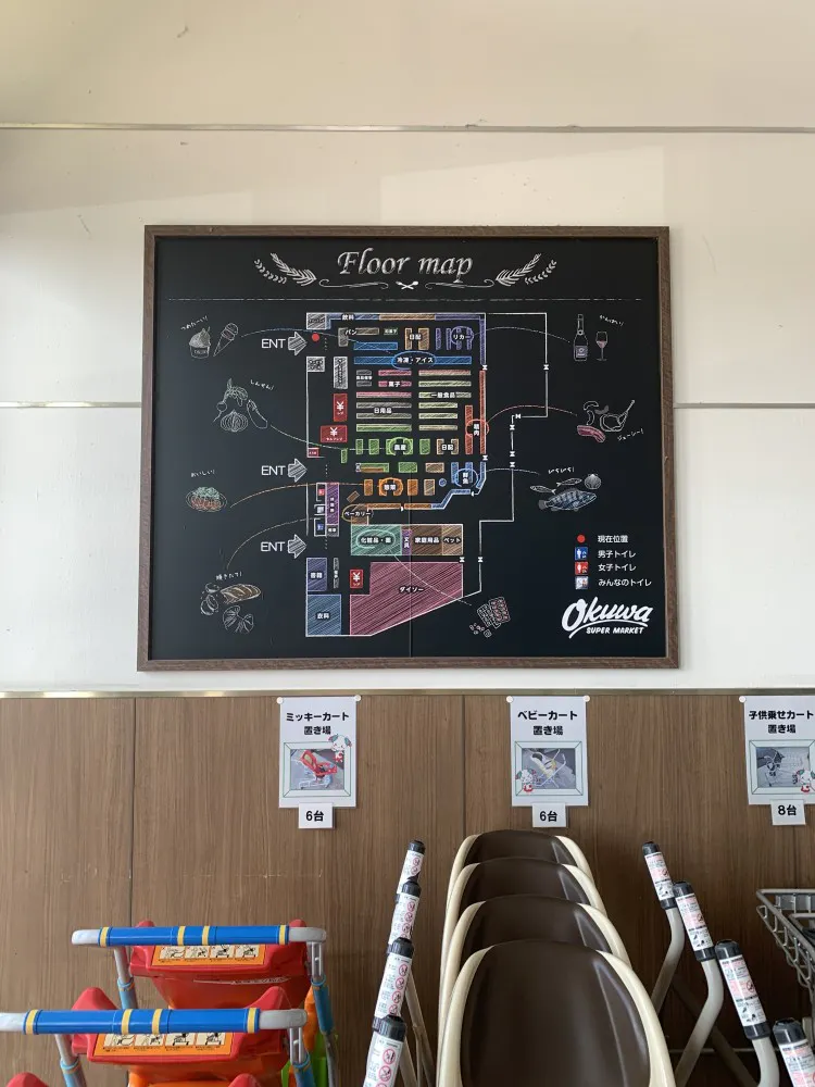 【オークワ貝塚三ツ松】プロモーションや販促イベントに適した風除室スペース