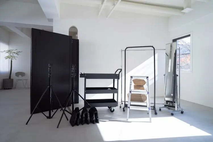 貸し出し無料の什器