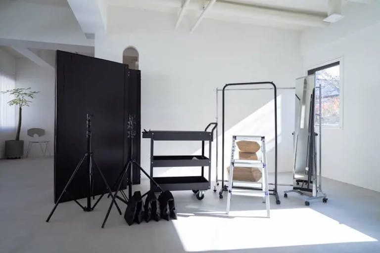 貸し出し無料の什器