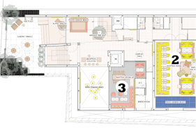 【表参道駅5分】ロケ等の撮影用途やレセプションパーティー、オフサイトミーティングに最適な結婚式場内のイベントスペース