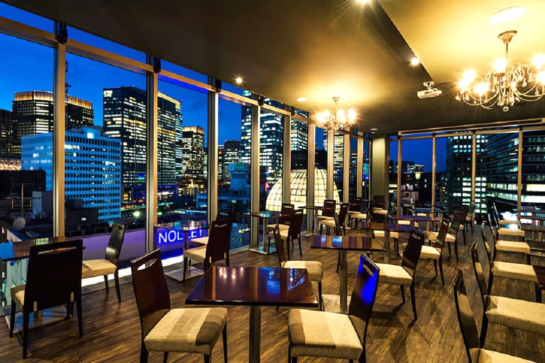 【銀座ZX夜景ラウンジ】~銀座並木通り沿い~銀座の街並み夜景を一望できる完全貸切スペース