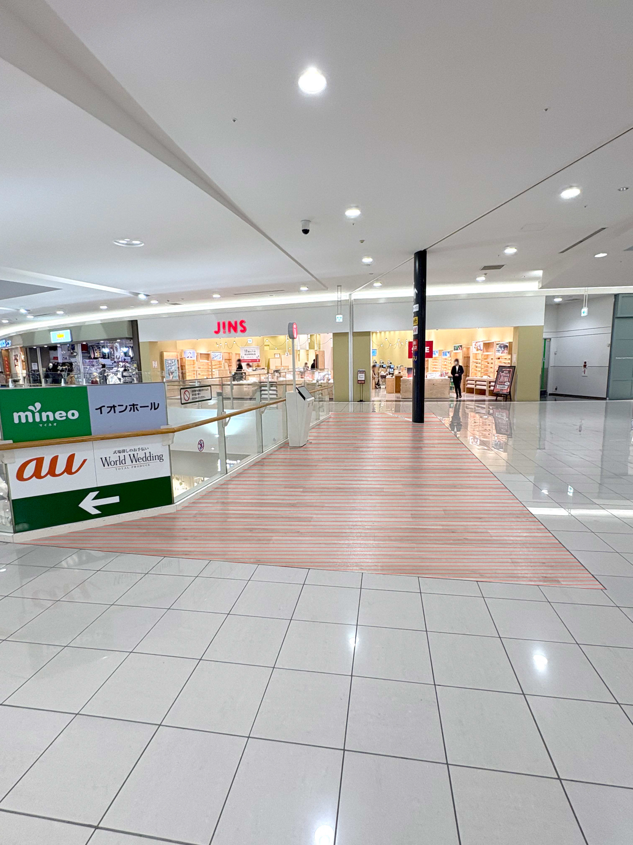 【イオンモール橿原】ノースモールB（JINS前）