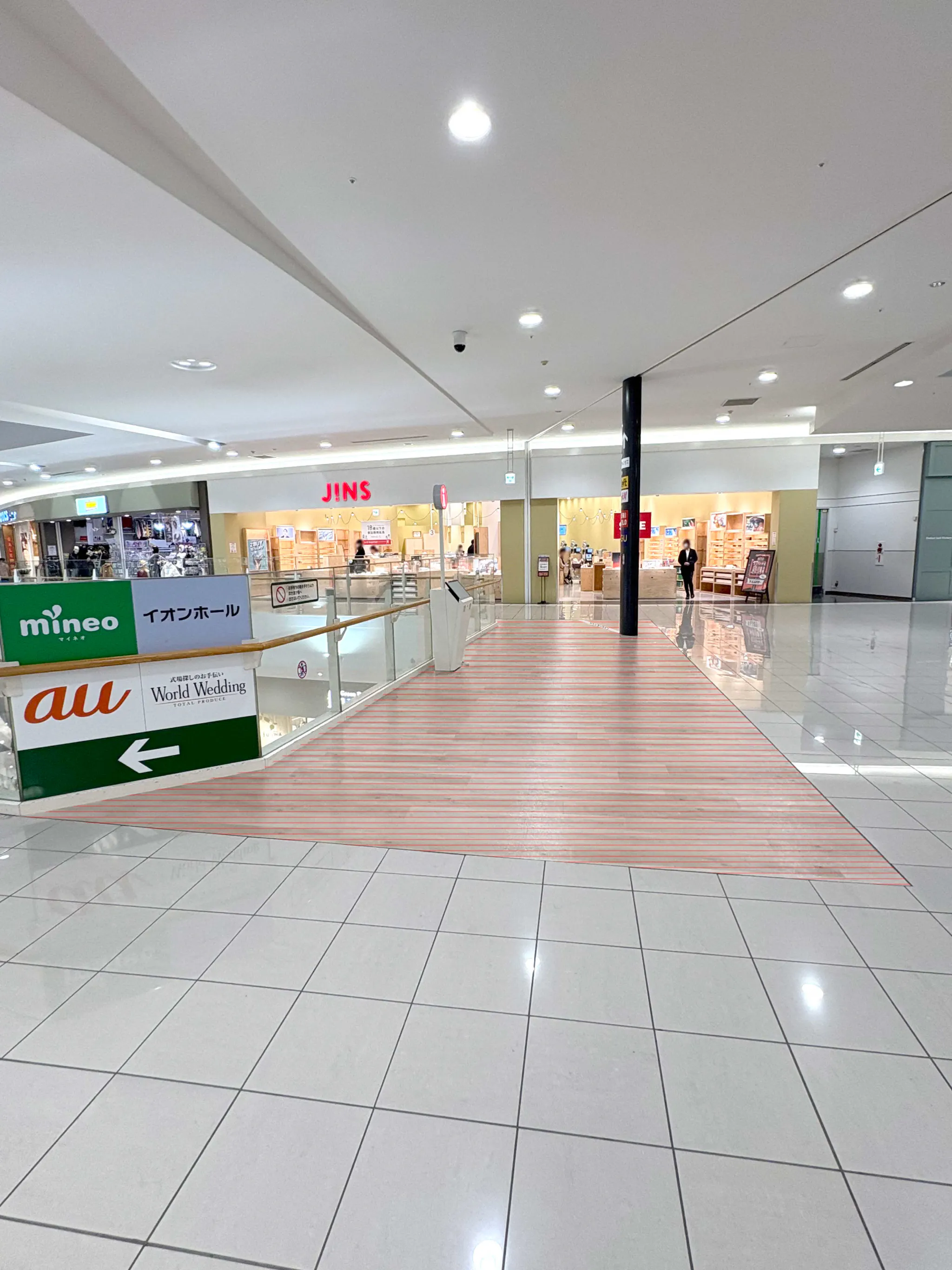 【イオンモール橿原】ノースモールB(JINS前)