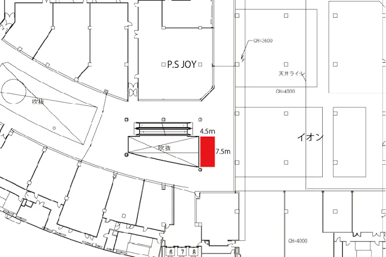 【イオンモール鶴見緑地】3F イオンスタイル前の画像2
