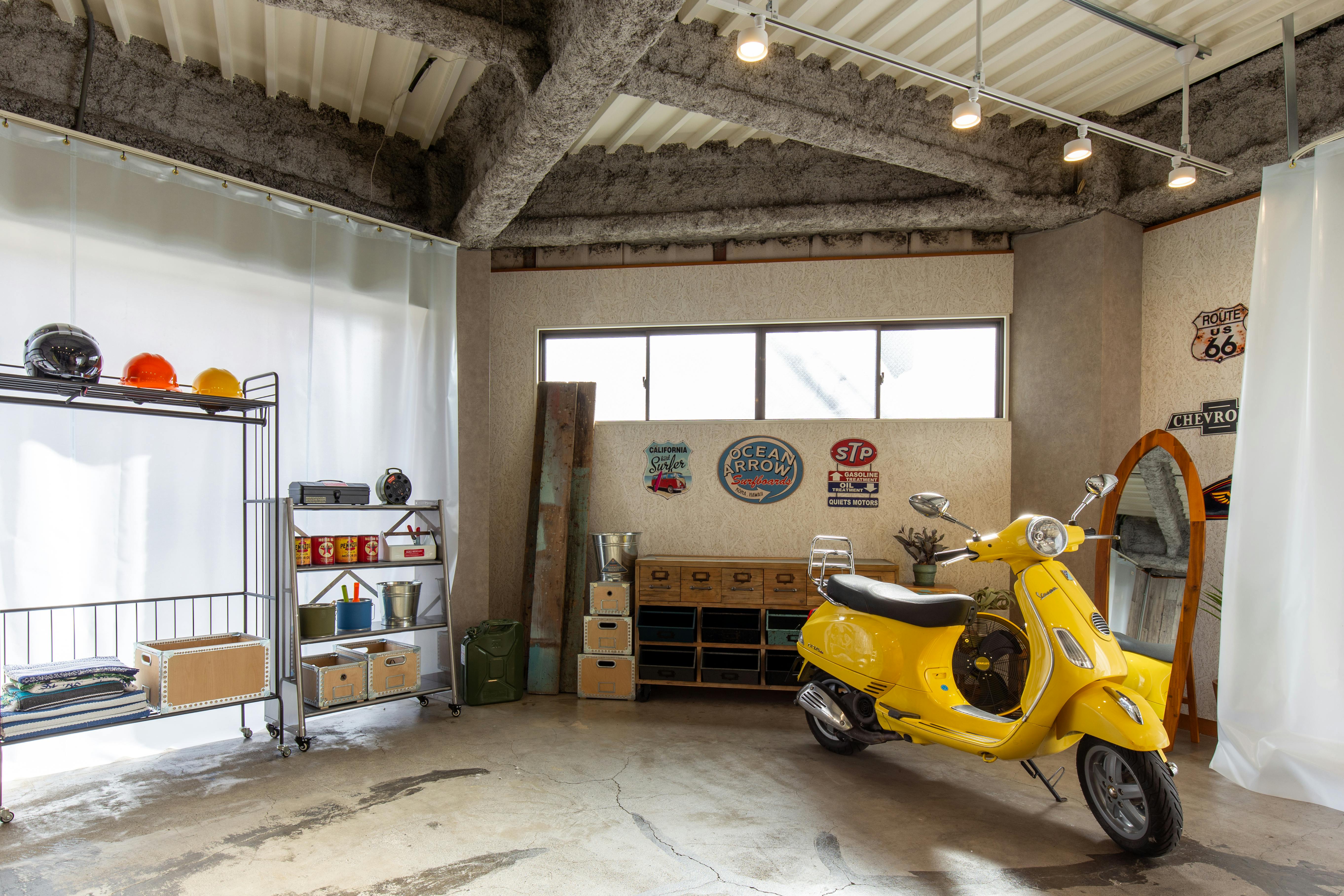 【鶯谷駅9分】車・バイク搬入可能!展示会やイベントに適した24時間利用可能なガレージ風スペース