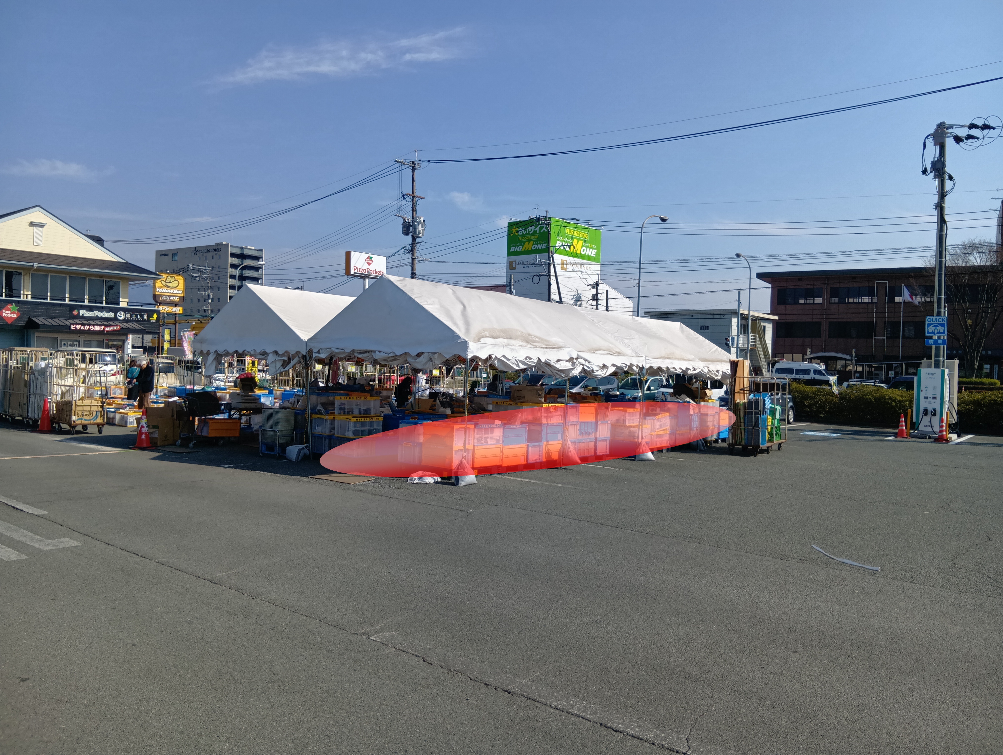【HIヒロセスーパーコンボ大津店】物販・キッチンカー出店に最適なホームセンターの駐車場スペース