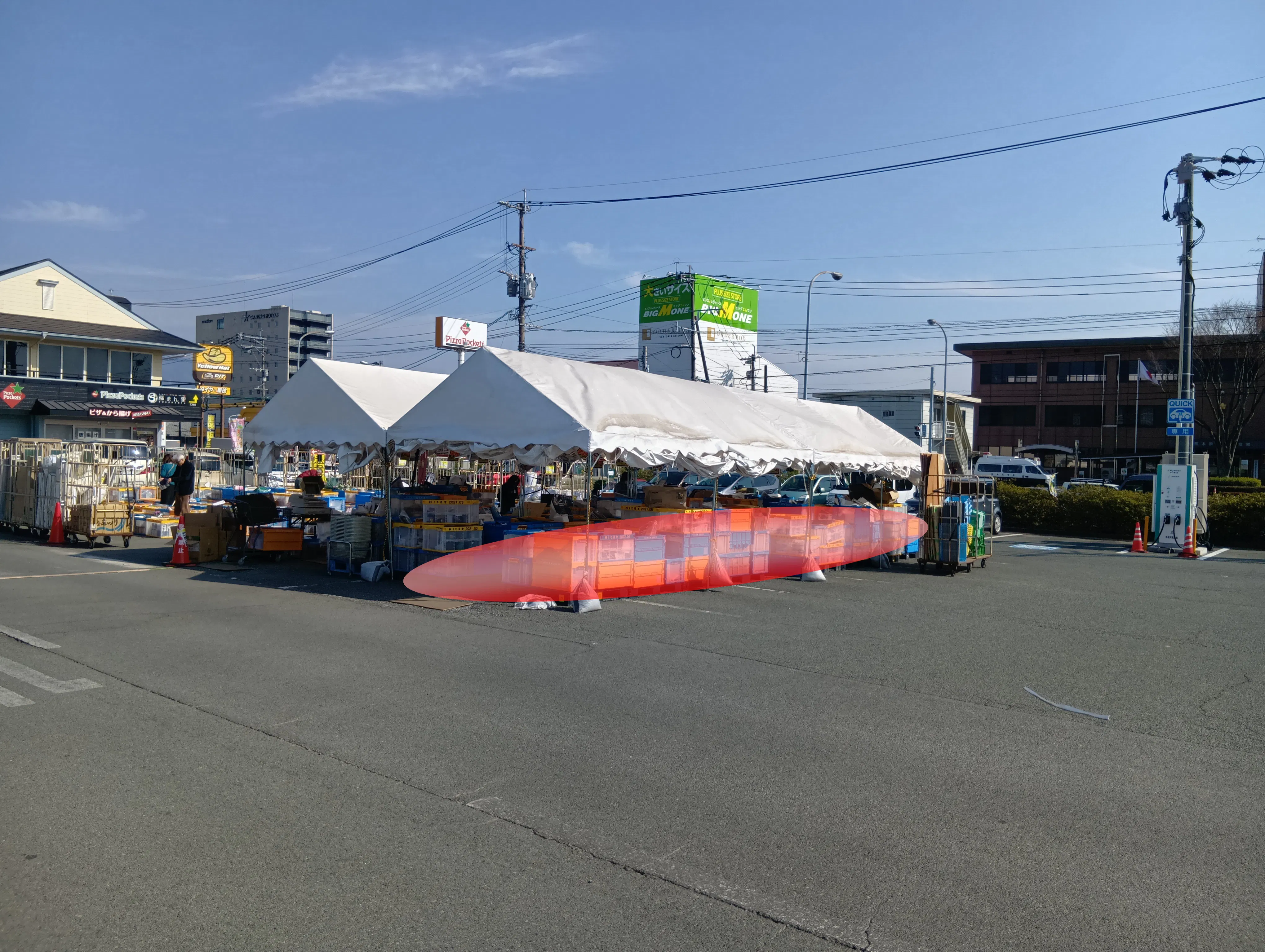 【HIヒロセスーパーコンボ大津店】物販・キッチンカー出店に最適なホームセンターの駐車場スペース