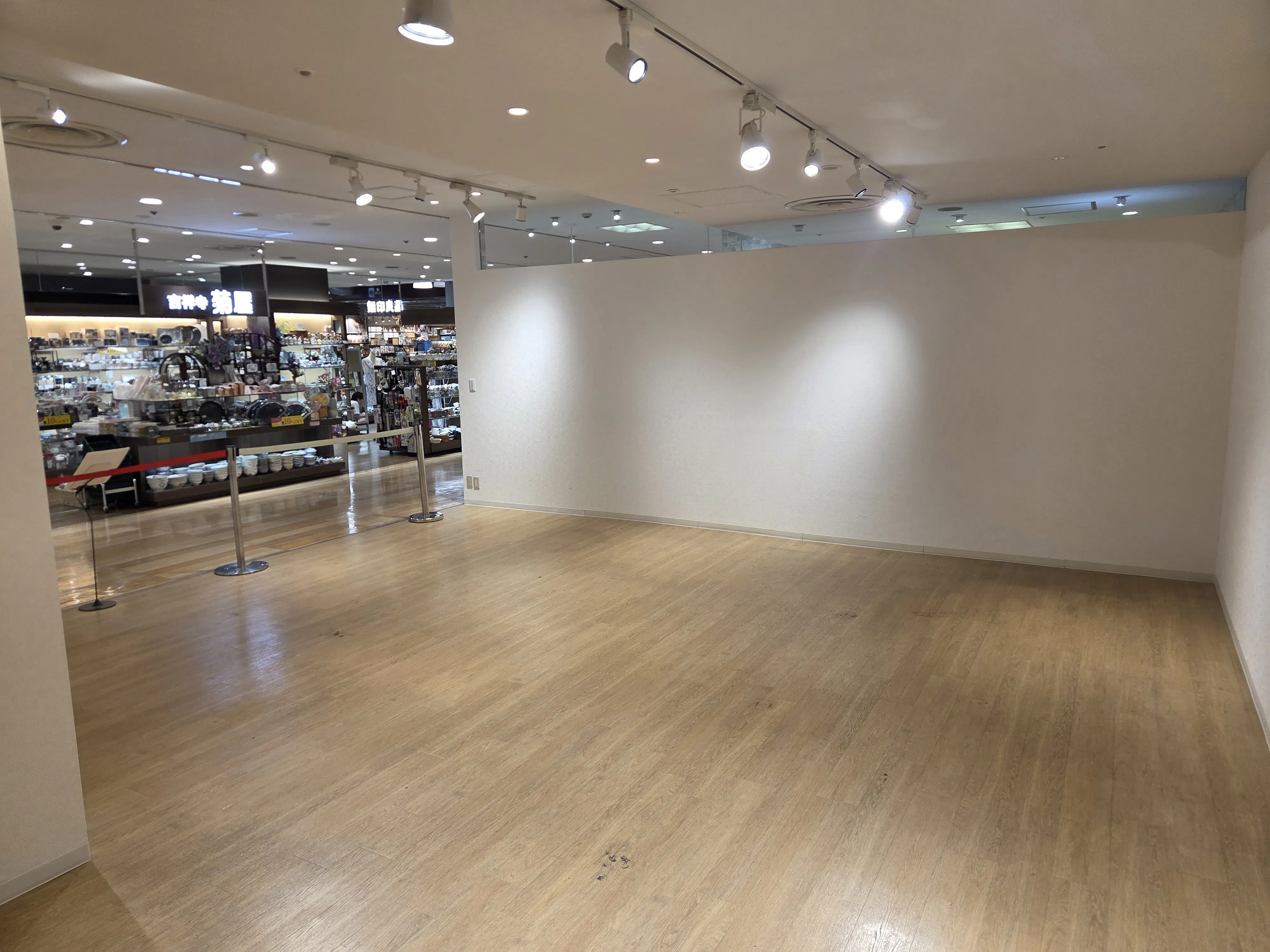 【アトレマルヒロ】6Ｆ　ライフスタイルブランド入居フロアのイベントスペースです。
