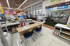 【HIヒロセスーパーコンボ臼杵店】プロモーションイベントに最適なホームセンターの食品側レジ横ギフトコーナー