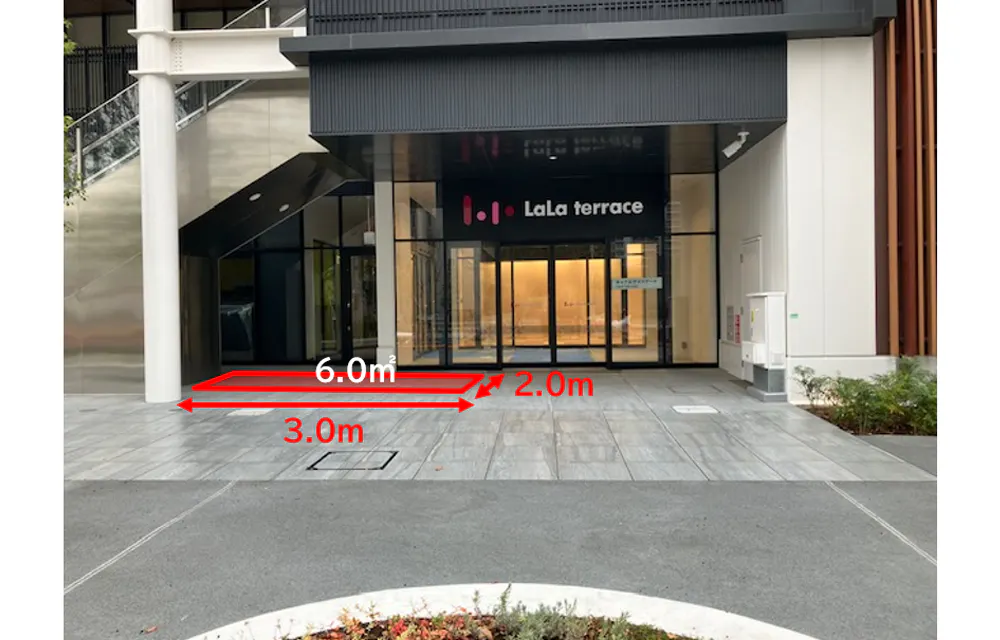 【ららテラス HARUMI FLAG】1F キャナルサイドゲート前