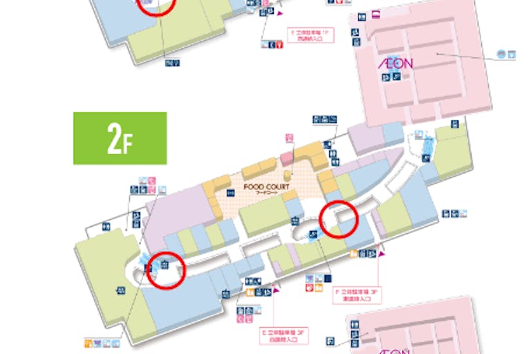 【イオンモール春日部】モール内広告 デジタルサイネージの画像2