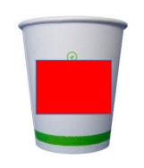 【イオンモール沖縄ライカム】モール内広告 フードコート紙コップ