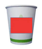 【イオンモール沖縄ライカム】モール内広告 フードコート紙コップ