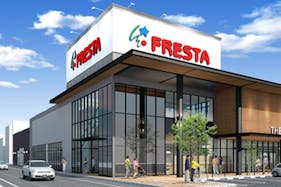 【フレスタ東雲店】キッチンカーに利用可能な駐車場スペース