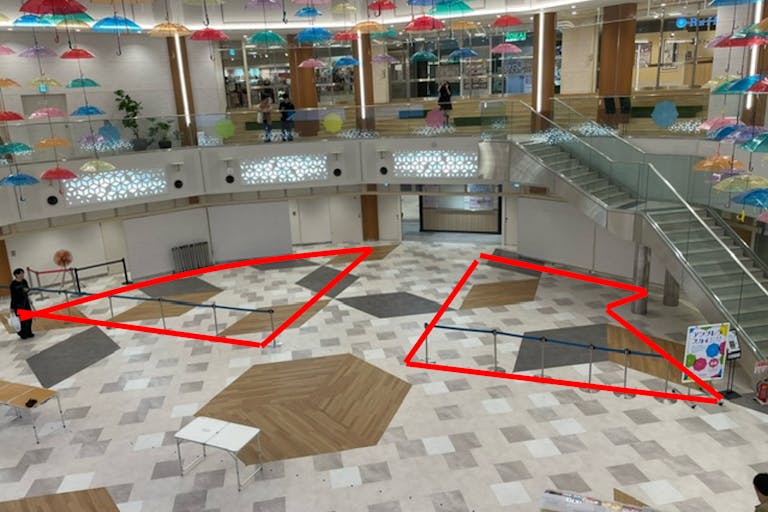 【イオンモール北大路】1F・センタープラザ【東側の画像1