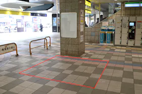 【新越谷駅】新越谷駅1階自由通路