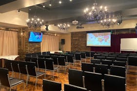 【銀座駅4分】会議や講演会に活用できる広々としたイベントスペース(ラウンジ)