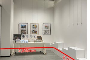 【TSUTAYA BOOKSTORE イオンモール土岐】ギャラリー・展示会に適した"海"スペース