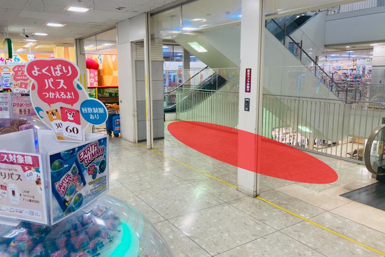 【イオン多賀城店】各種プロモーションイベントや物販に最適な施設3階エスカレーター付近にあるイベントスペースの画像1