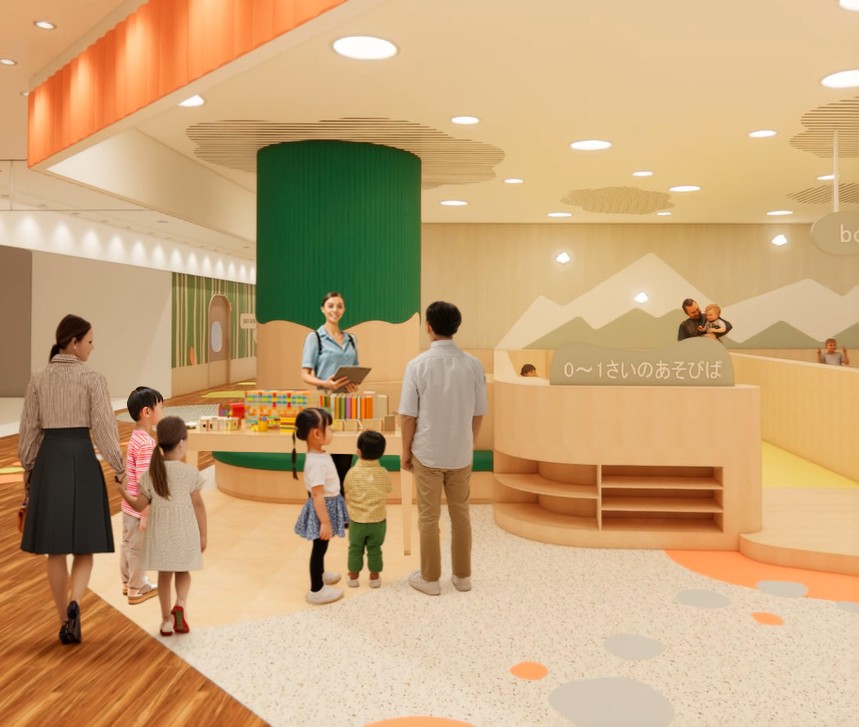 【ボーノ相模大野ショッピングセンター】4F bono Kids PARK前スペース　物販、食物販のポップアップストアや販促プロモーションに最適な催事イベントスペース