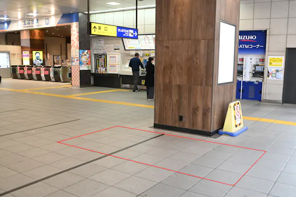 【北越谷駅】北越谷駅1階コンコース(A会場)