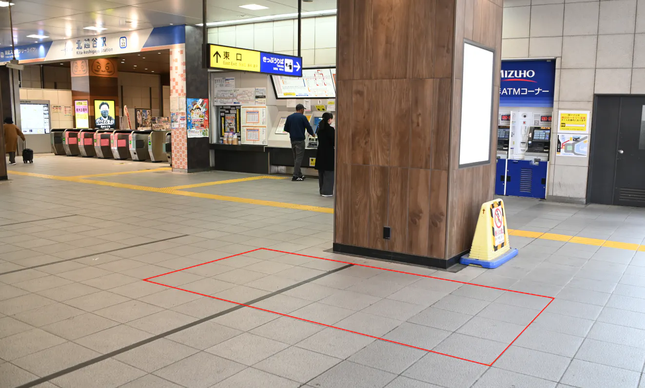 【北越谷駅】北越谷駅１階コンコース（A会場）の画像