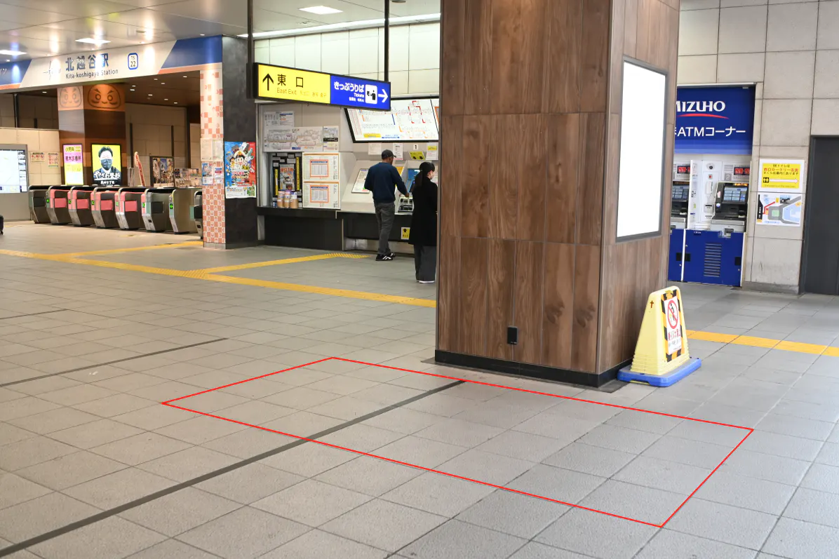 【北越谷駅】北越谷駅1階コンコース(A会場)