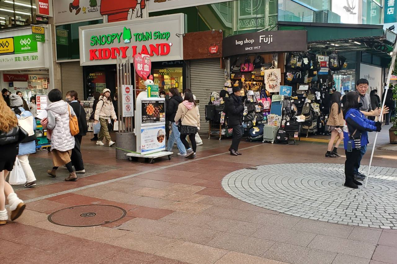 【三宮駅5分】販促イベントや物販に最適な三宮センター街、さんセンタープラザ目の前の路面スペース