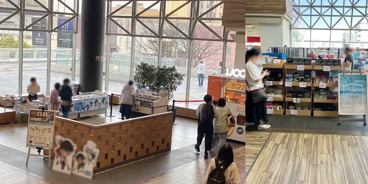 【プレナ幕張】各種プロモーションイベントやポップアップストアに最適な駅近商業施設2階出入口横にあるイベントスペース