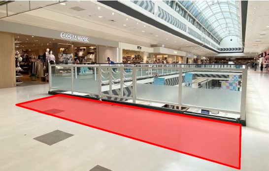 【イオンモール鈴鹿】シネマ前ブリッジ