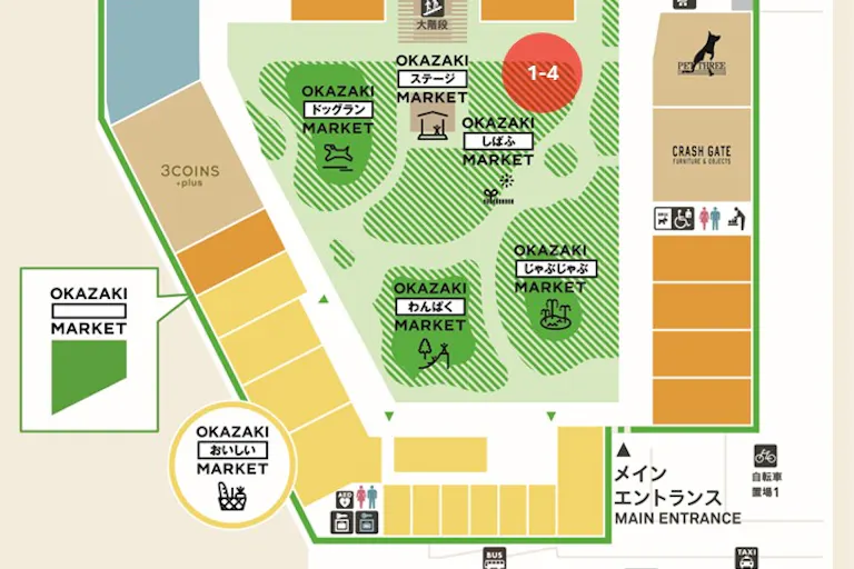 【三井アウトレットパーク 岡崎】OKAZAKIしばふMARKET北エリアの画像5