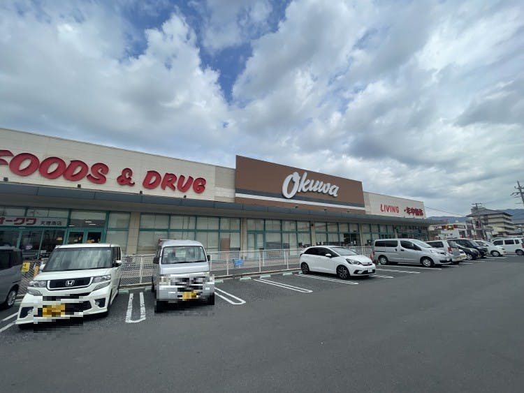 【オークワ天理南】車展示会専用1階駐車場スペース