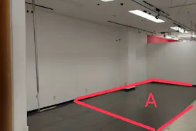 【メガセンタートライアル宇都宮店】販促プロモーションやポップアップストアに適した視認性の高い1階レジアウト付近のイベントスペース(半面貸しA:右側)【買取催事不可】